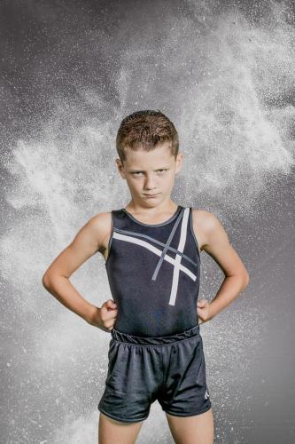 Boy fierce face chalk background composite  - Strodie-Photography.co.uk - Portrait Photographer Gloucestershire